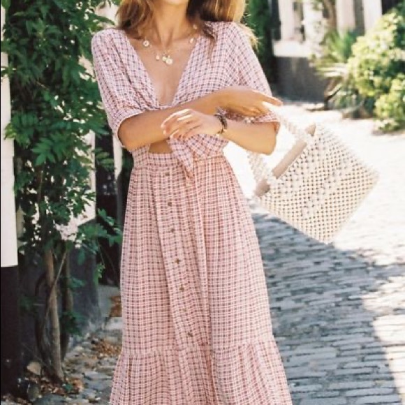 Faithfull the Brand Maple Midi Dress - Picture 4 of 5